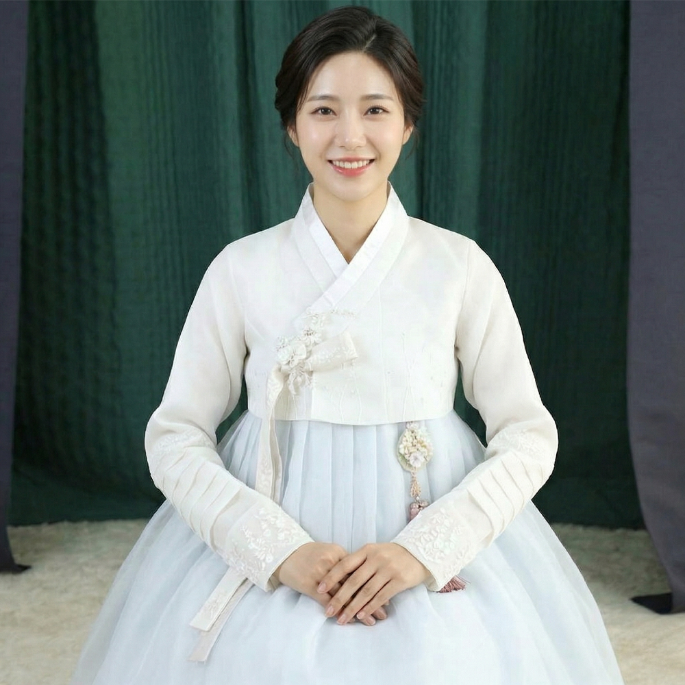 궁 한복대여 혼주 결혼 여자 고급 신부 추석 교회 행사 하객 가족 19 - 상품 이미지