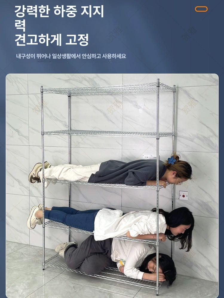 설거지 건조대 업소용 선반 식기 스테인리스 싱크대 랙 주방정리 물받이 - 상세 이미지 2