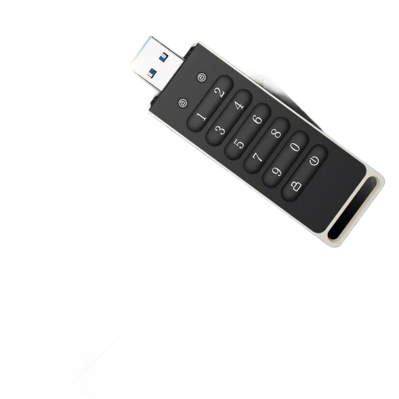 USB 메모리 비밀번호 보안 저장공간 사무용 데이터 암호화 플래시드라이브 - 상품 이미지