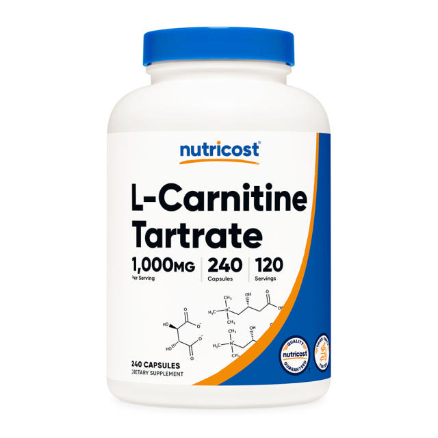 뉴트리코스트 L-카르니틴 타르트레이트 1,000mg 120회분 240캡슐