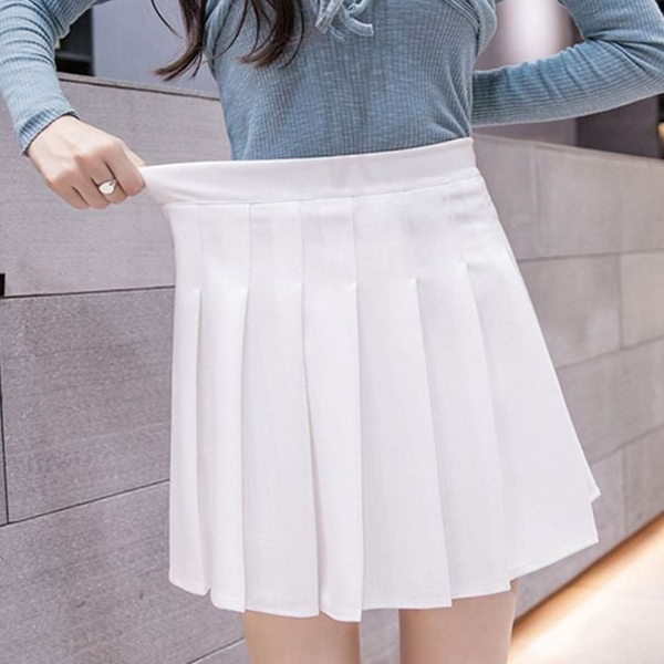 데일리 여성 플리츠 스커트 캐주얼 여성 테니스 스커트 속바지 여름 - 상품 이미지