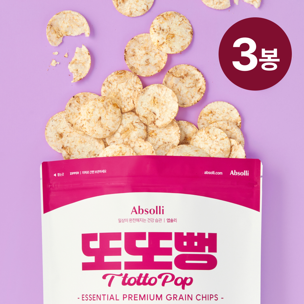 또또뻥 고대곡물 호라산밀 앤 파로 95g x 3봉 현미 뻥튀기 무설탕 건... 맛있게 먹은 솔직 후기 - 대표 이미지