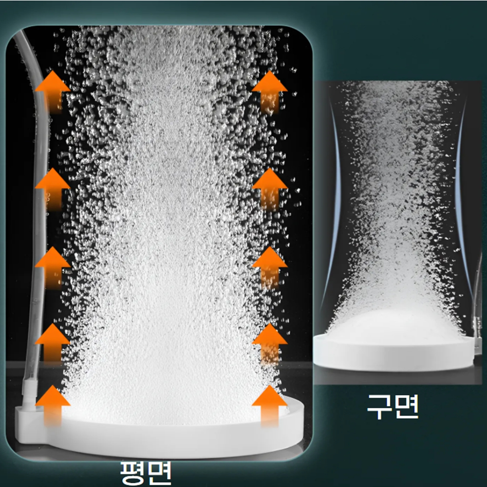 수족관 어항 미세 버블 에어스톤 콩돌 기포 확산기 산소 디퓨저 - 상세 이미지 3
