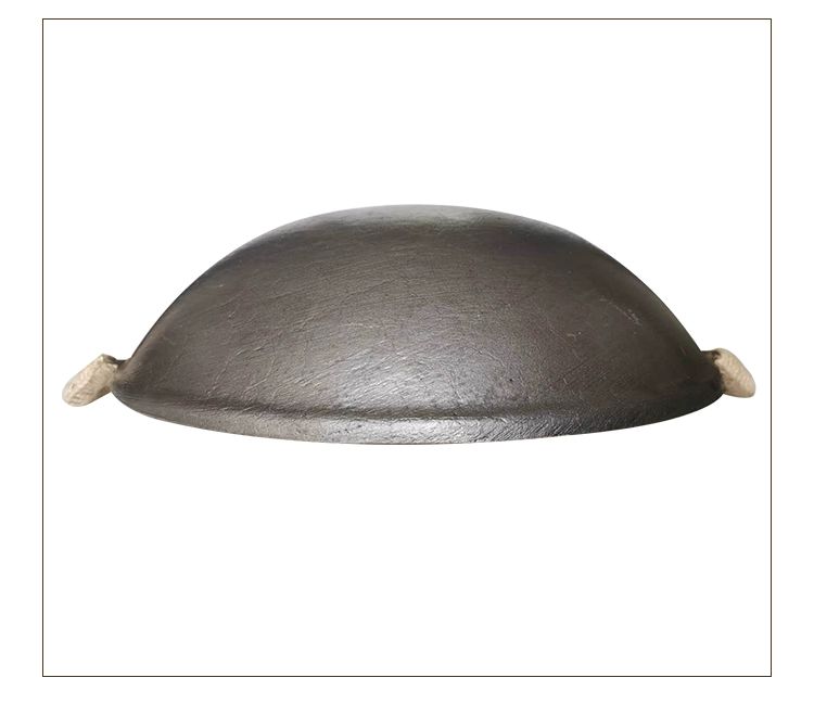 깊은 냄비 대형 평바닥 50cm 그리들 주물 캠핑용 불판 세트 솥뚜껑 식당 - 상세 이미지 4