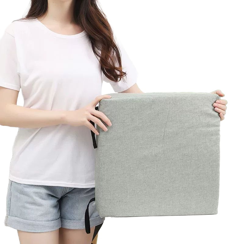 맞춤형 방석 라텍스 10cm 오피스 체어쿠션 좌석패드 두꺼운 푹신 - 상품 이미지