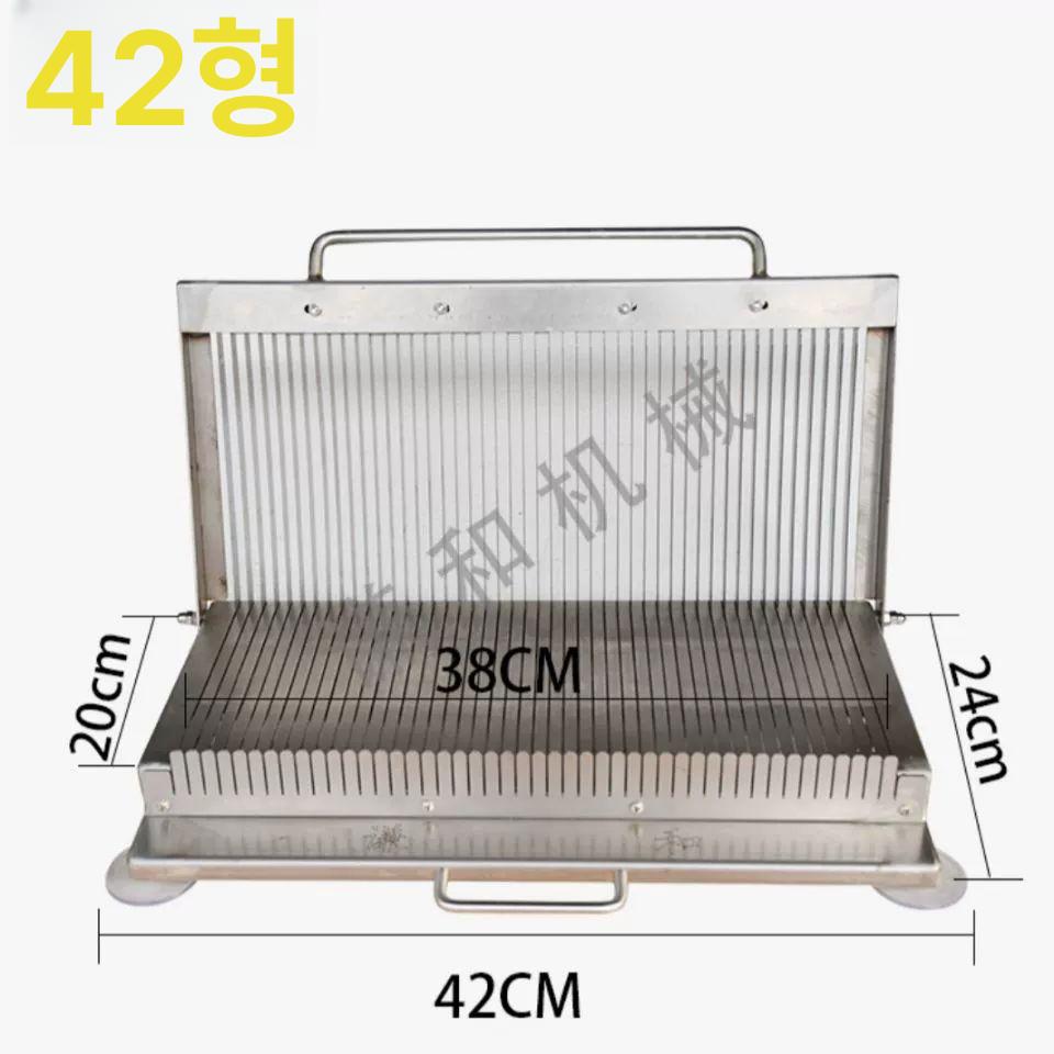 햄 슬라이서 치즈 컷팅기 두부 칼날 재단기 스테인리스 회전식 대패 소분기 - 상세 이미지 2