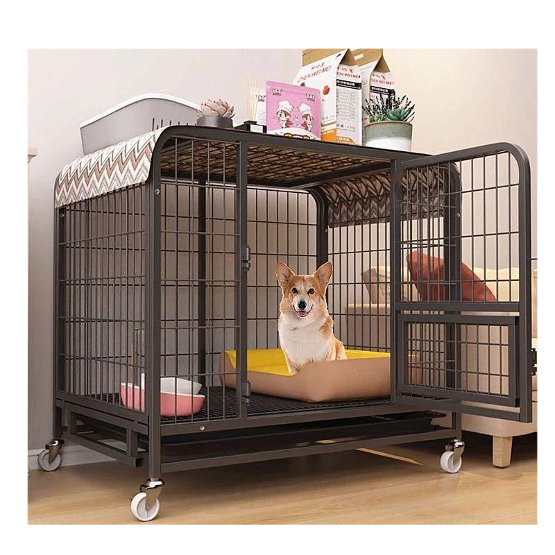 강아지 케이지 고양이 안전문 울타리 실내 펜스 반려동물 철창 애견 방묘문 차단문 - 상품 이미지