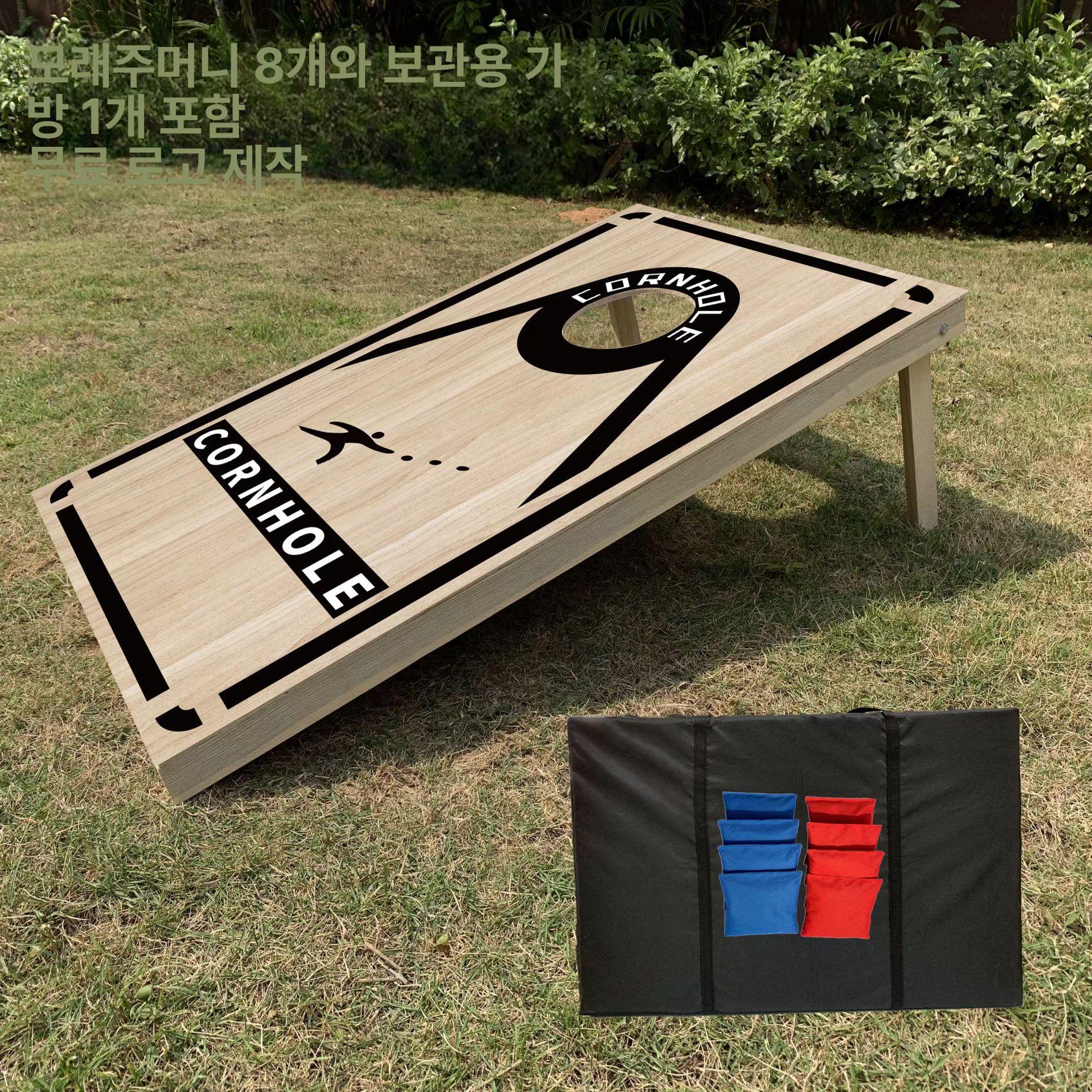맞춤형 게임보드 커스텀 콘홀 포커칩 토큰 로고 스노보드 보드게임 맞춤제작 원목보드 - 상세 이미지 2