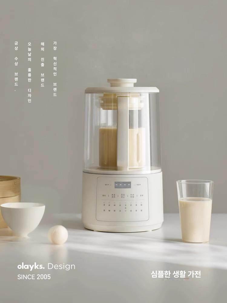 가정용 자동 두유 제조기 이유식 블렌더 수프 죽 멀티 메이커 디지털 LED 저소음 쾌속 1300ml[20잎모양강철칼+12주요기능] - 상품 이미지