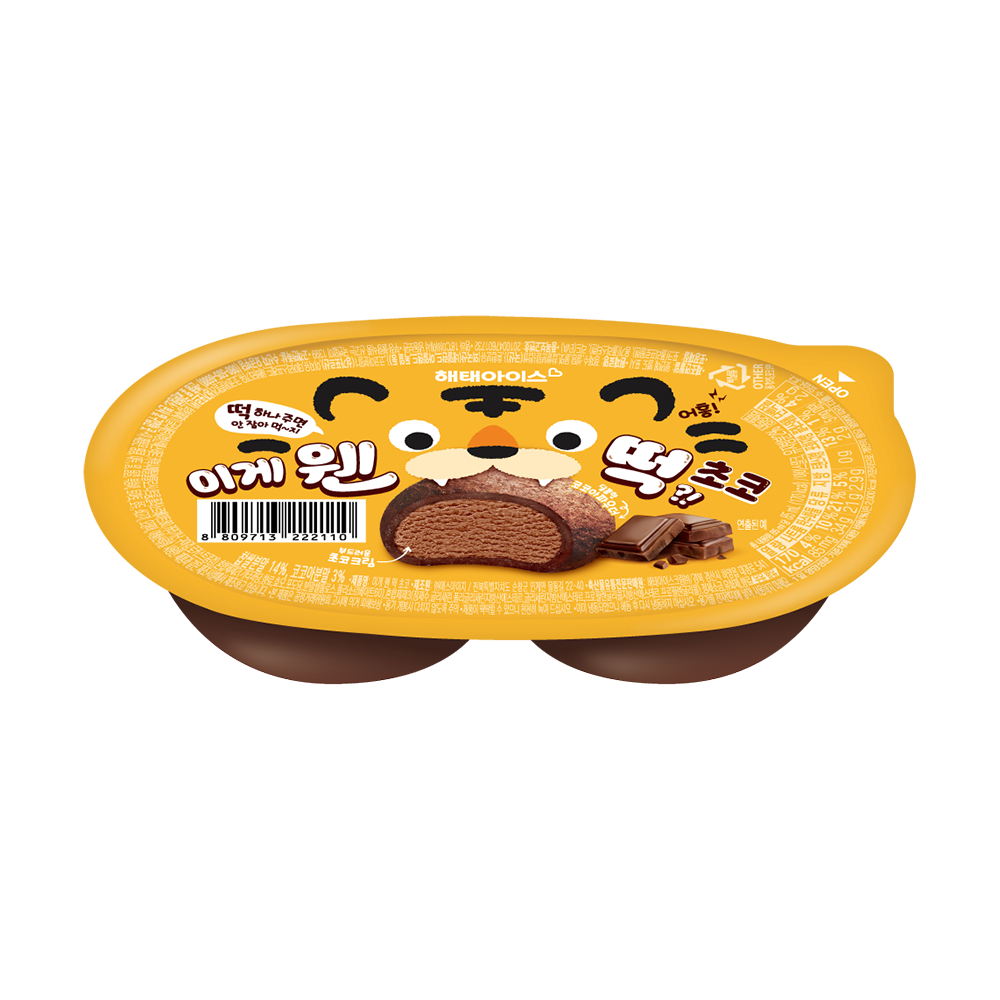 빙그레 이게 웬떡 초코 85ml 24개입 - 상품 이미지