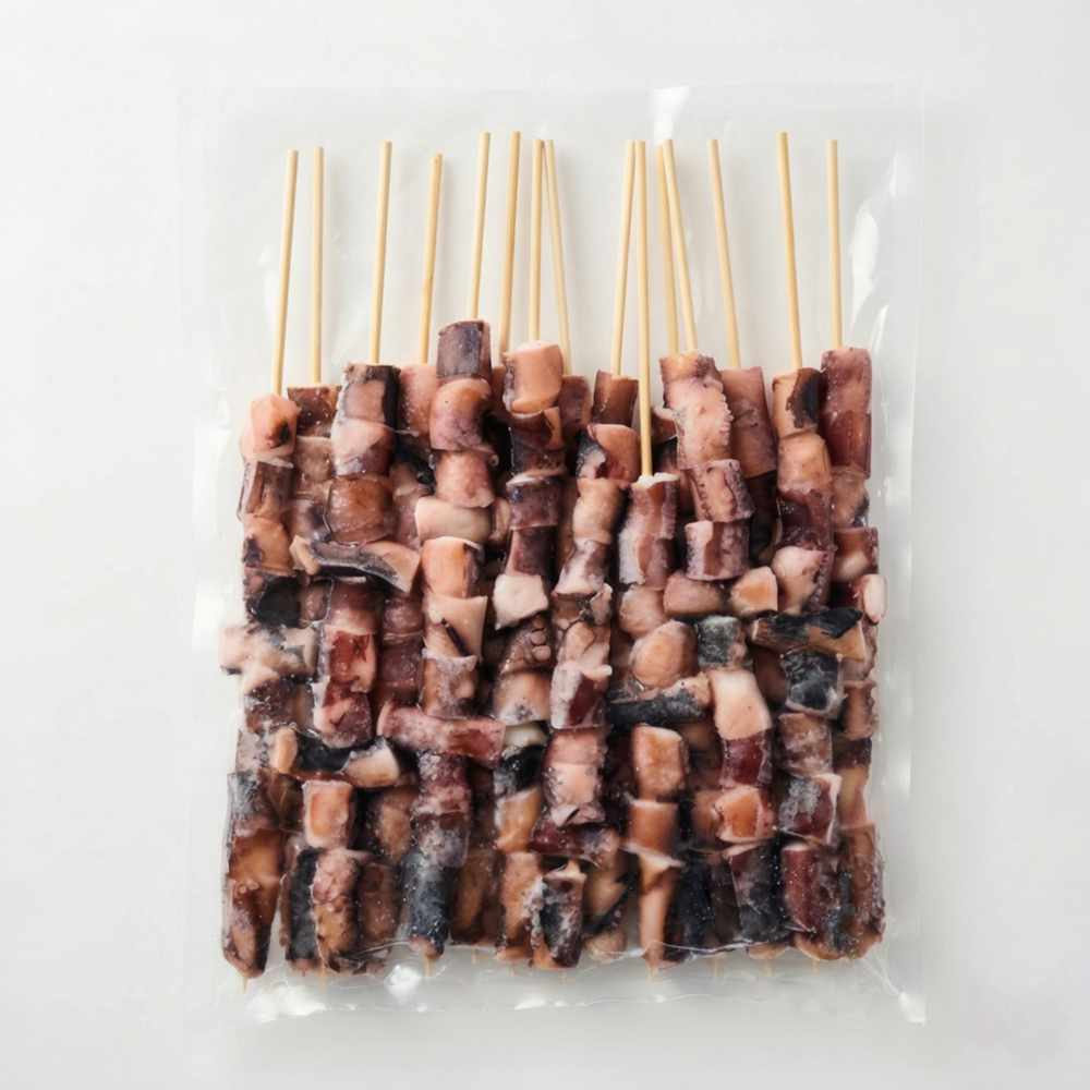 가문어꼬치 오징어구이 문꼬치 110g, 150개 - 상품 이미지
