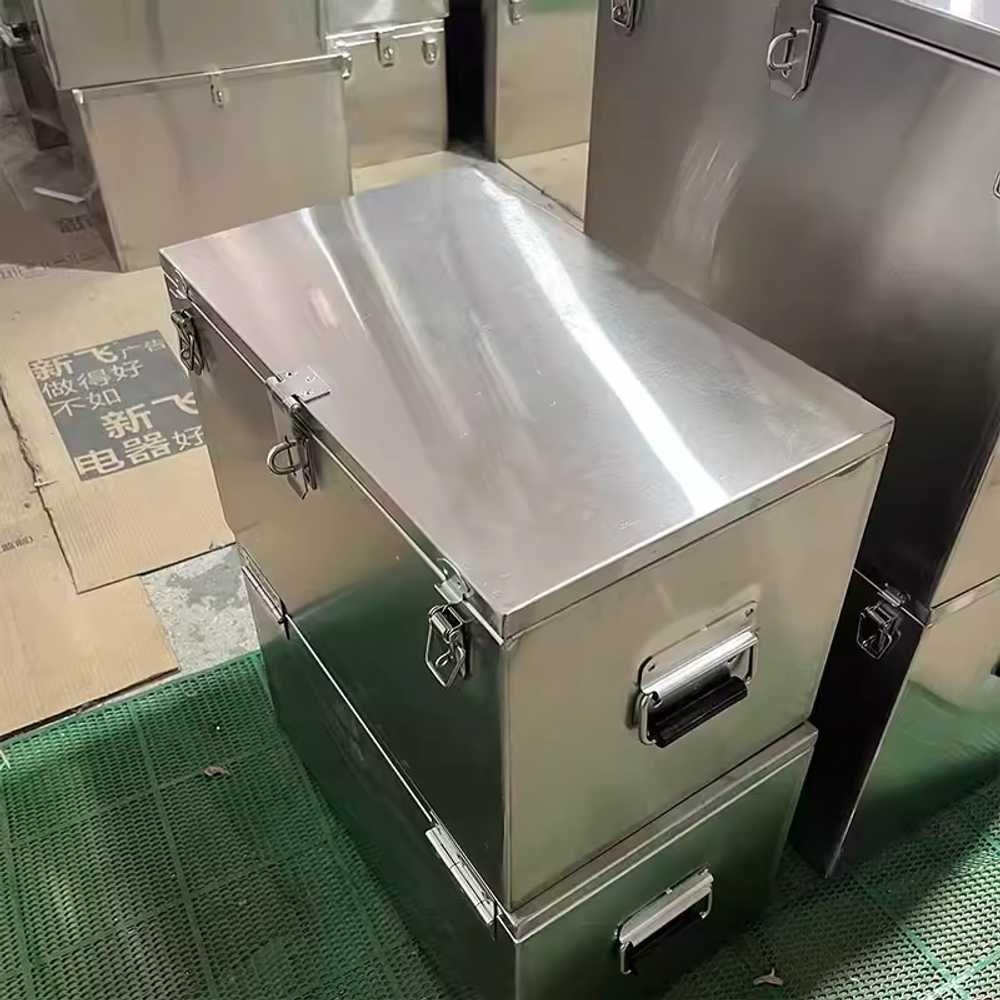 공구함 1톤 트럭 스테인리스 하드웨어 보관 수납함 40x30x20 - 상세 이미지 3