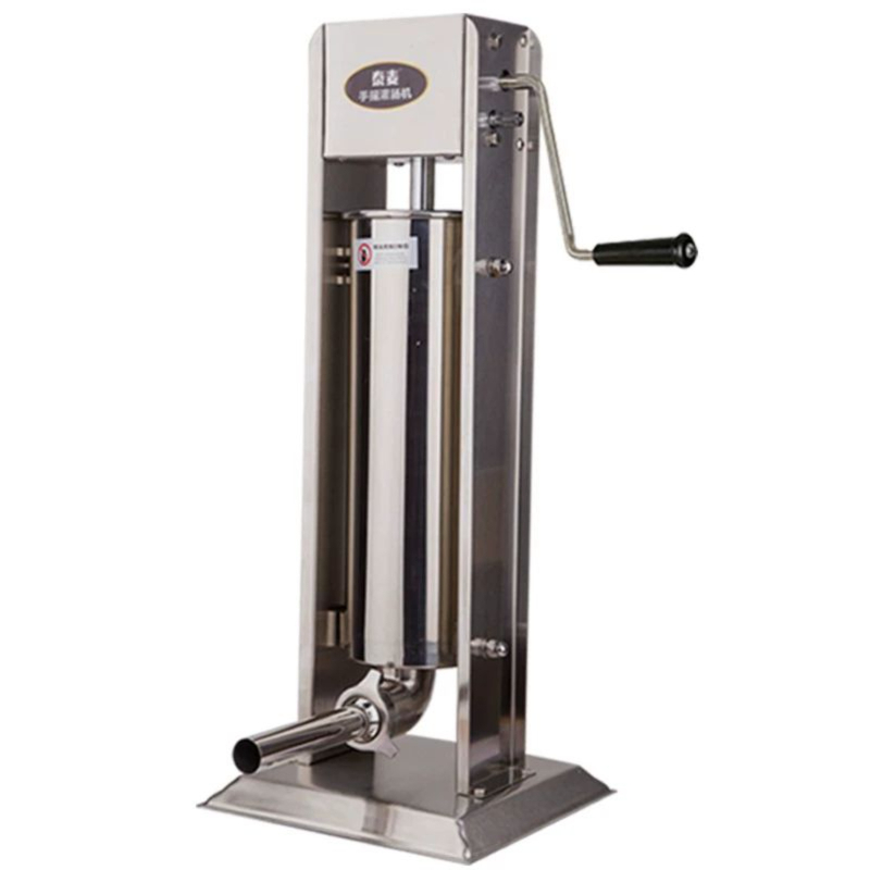 소시지 메이커 머신 수직 소세지 채우기 부대찌개 식당 곱창 수제 제조기 수동식 - 상품 이미지