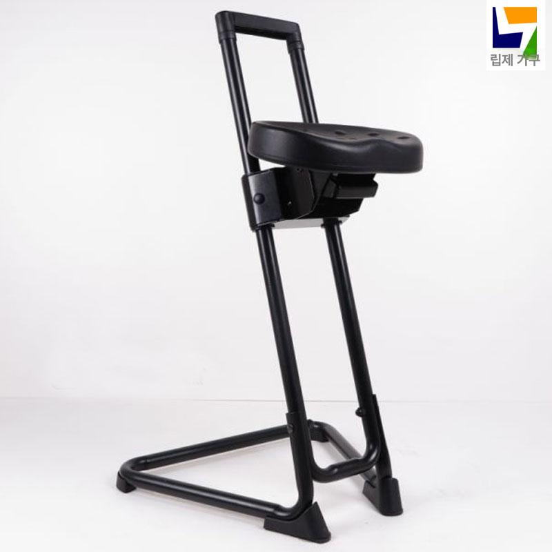 실험실 의자 걸터앉는 카운터 스탠딩 작업 클린룸 서서일하는 하이체어 랩용 - 상세 이미지 4