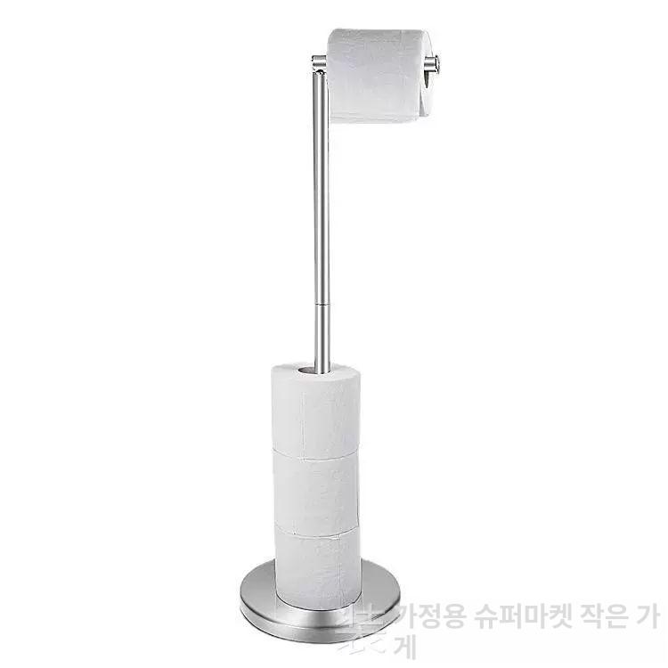 업소용 휴지걸이 스탠드형 욕실 화장지홀더 인테리어 카페 거치대 - 상품 이미지