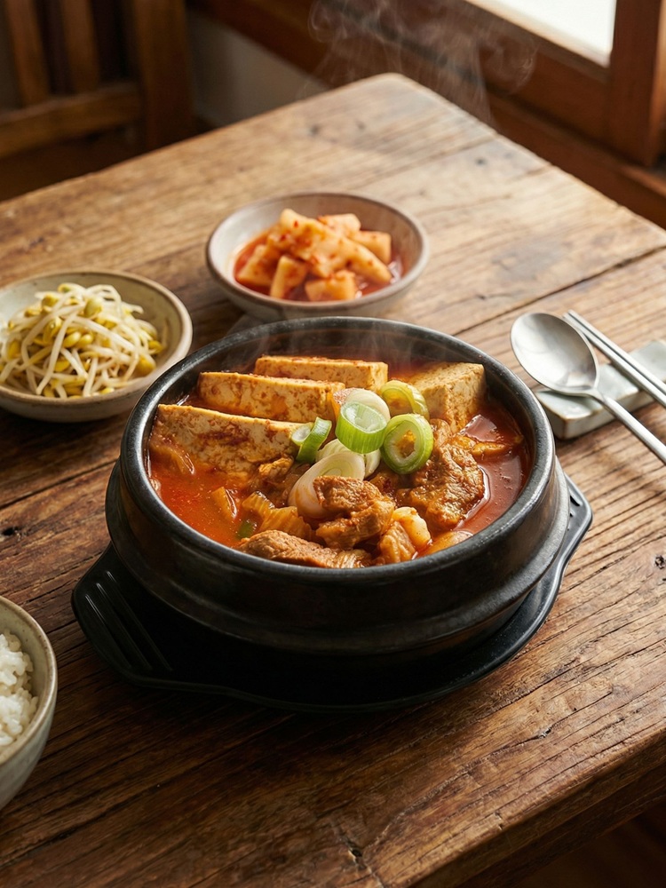 라투이 김치짜글이 450g 2인분 캠핑 낚시 차박용 밀키트 이미지 7