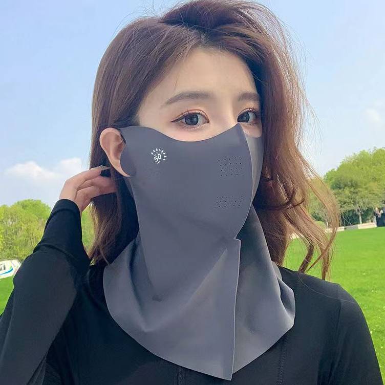 쿨 냉감 uv차단 마스크 스포츠 아이스실크 넥페이스가드 4종세트 이미지 6
