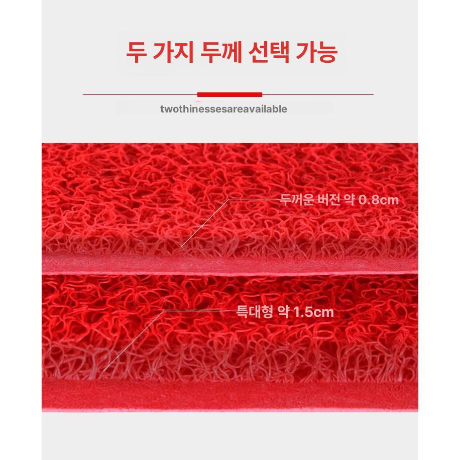 테라스 잔디매트 인조 시공용 조경 녹색 정원 코팅 롤 가든 베란다 인조잔디 설치 - 상세 이미지 4
