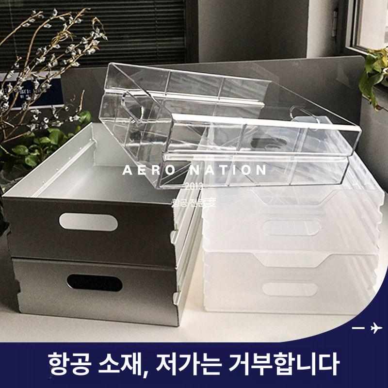 기내식 카트 항공기 서랍 알루미늄 트롤리 주방선반 캐비닛 수납장 이동형 - 상세 이미지 3