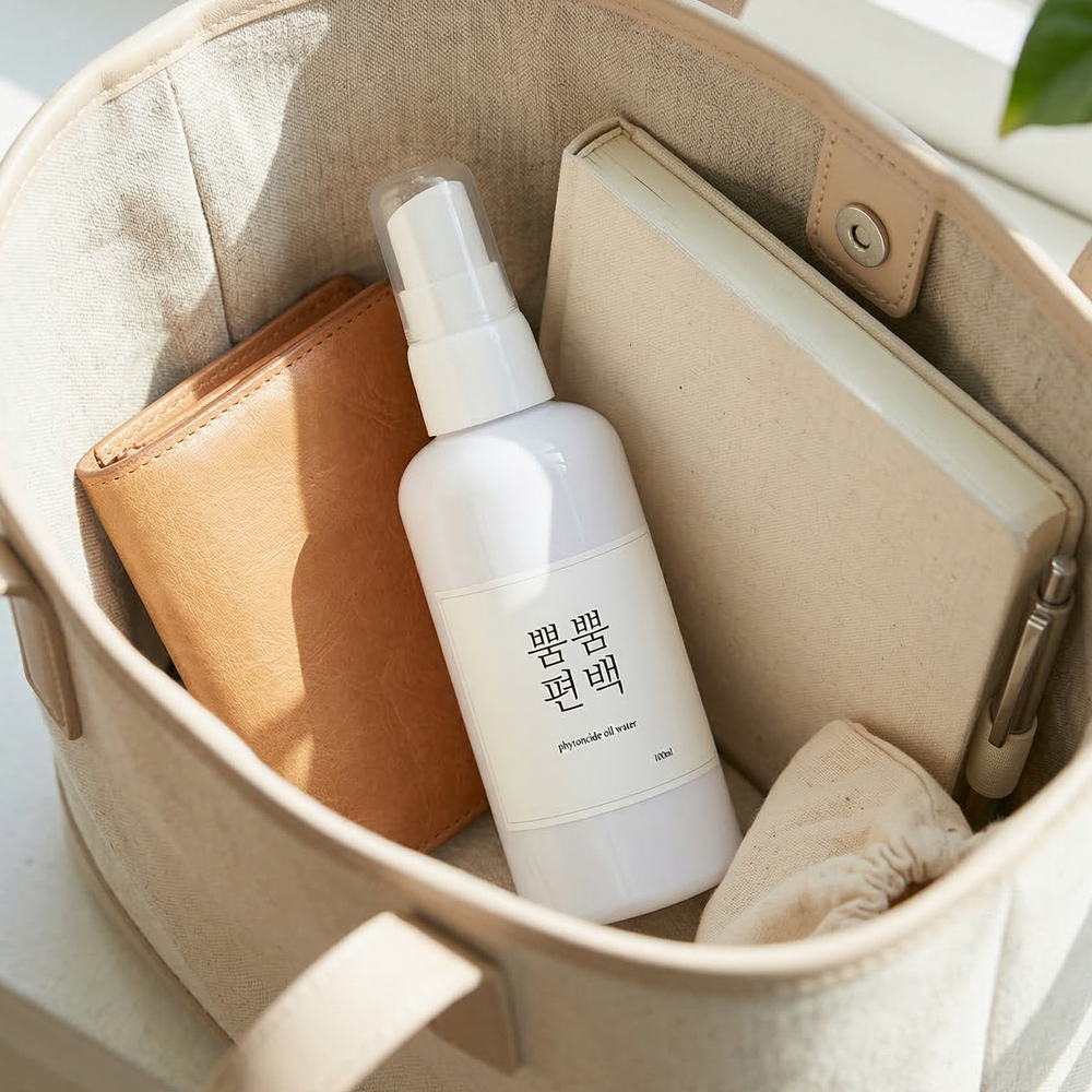 뿜뿜편백 3%편백오일함유 편백수 피톤치드 스프레이 100mL 신발탈취제 신발냄새제거 신발냄새제거제 실내탈취제 - 상세 이미지 4
