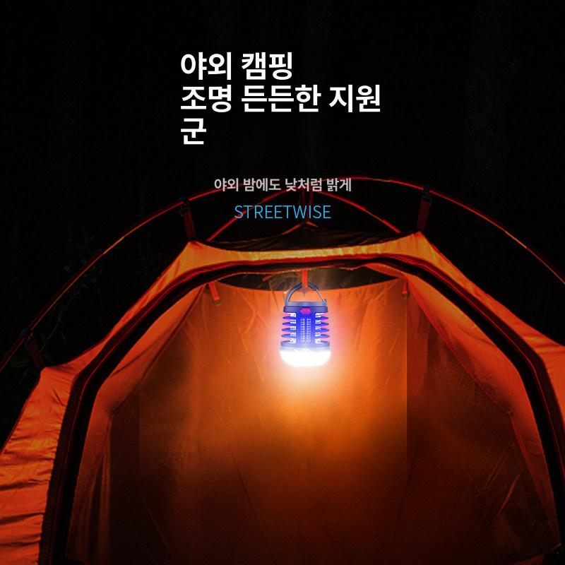 캠핑용 투광등 충전식 LED 이동식 야외 밝기조절 투광기 작업등 랜턴 - 상세 이미지 3
