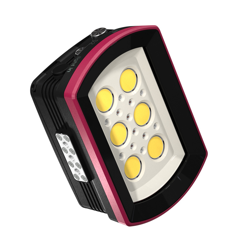 Seafrogs SL-22 6000루멘 수중 촬영 다이빙 조명 휴대용 플래쉬 이미지 7