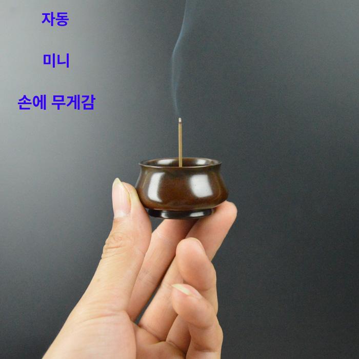 요가 향꽂이 제사 인테리어 동향로 장식 도자기 인센스 기도용품 - 상세 이미지 2