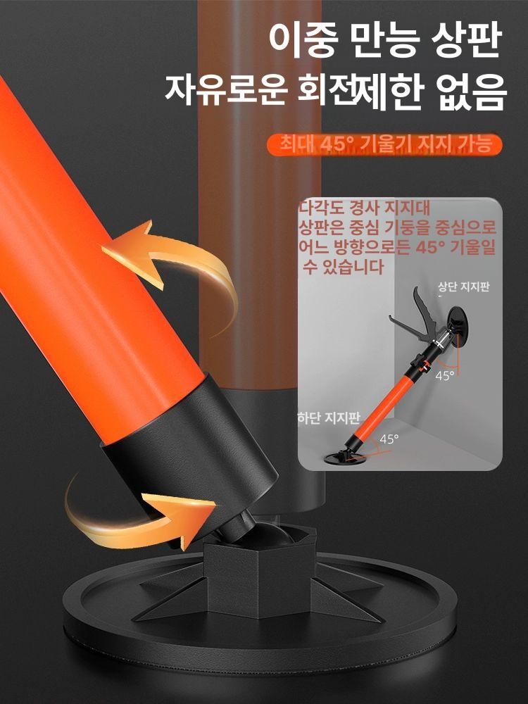 천정 지지대 석고보드 시공 브래킷 상부장 설치 높이조절 휴대용 작업용 받침 - 상세 이미지 3