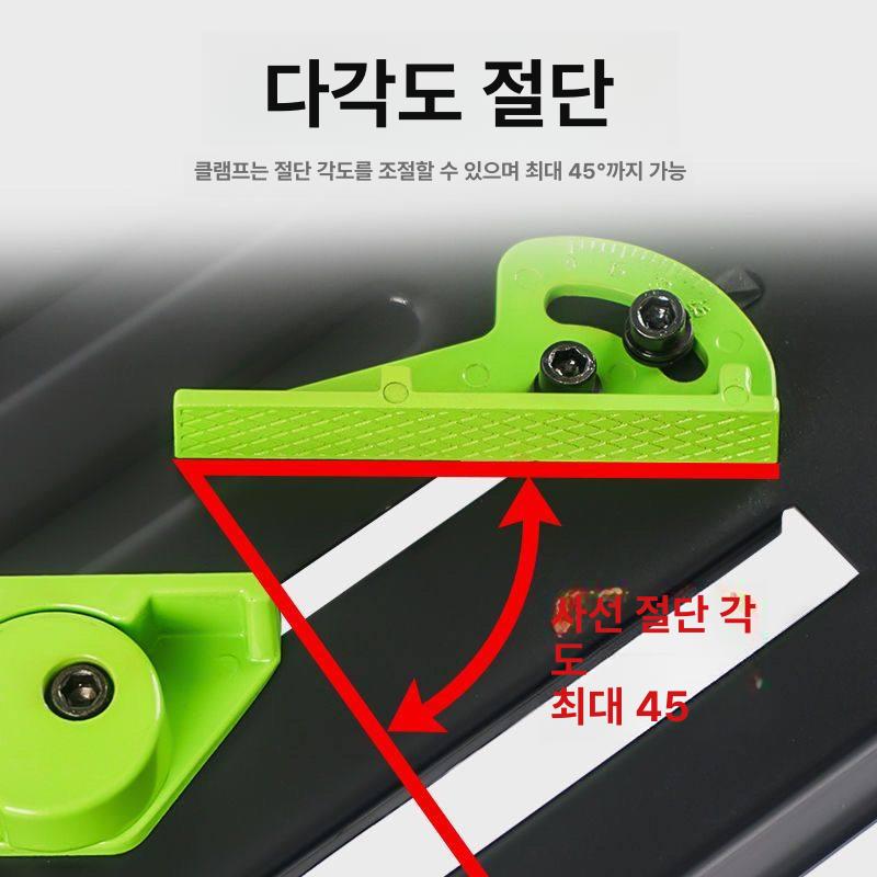 연마기 거치대 앵글그라인더 고정 탁상용 받침대 각도조절 절단기 핸드용 - 상세 이미지 2