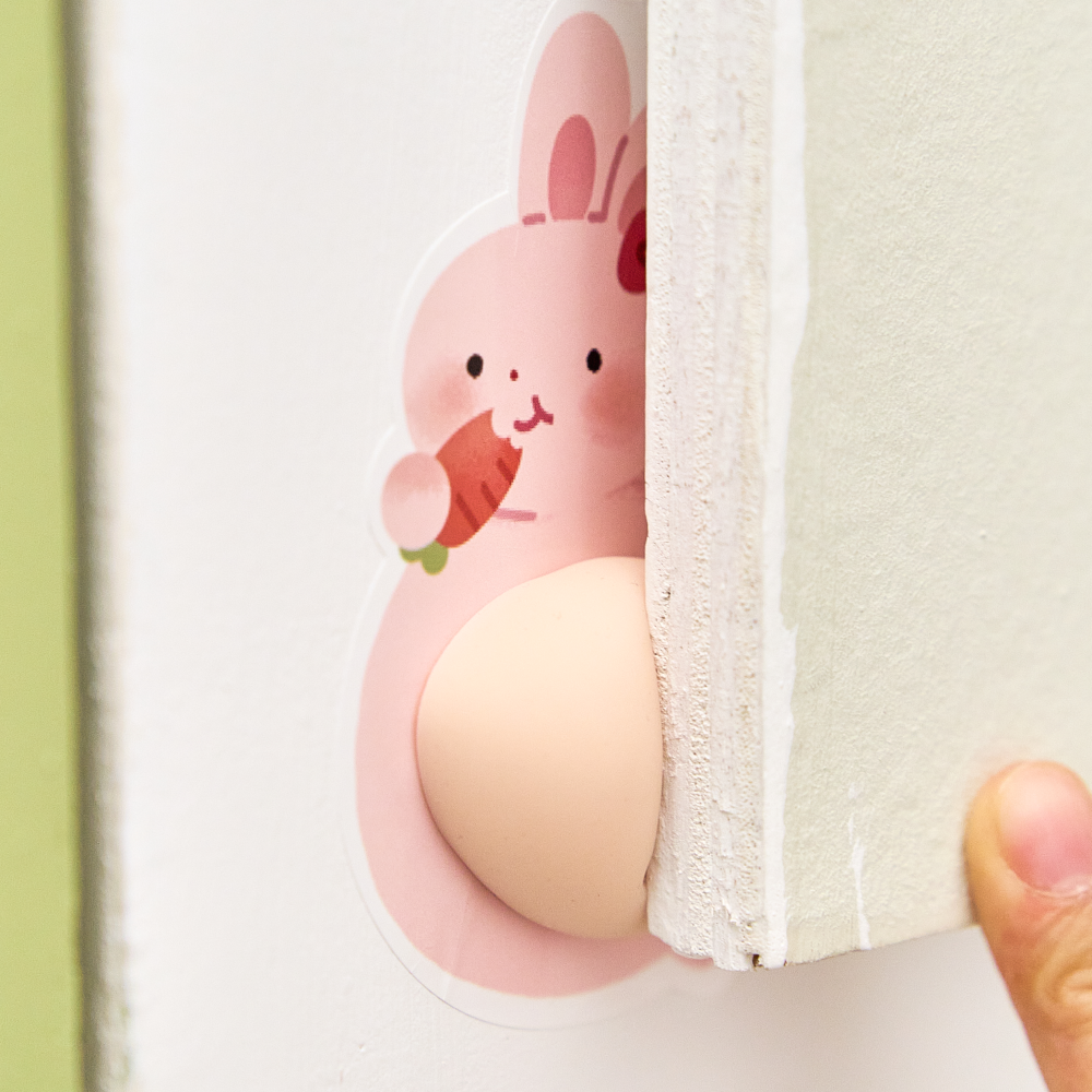 무둥 말랑이 스티커 캐릭터 문콕방지 이미지 6