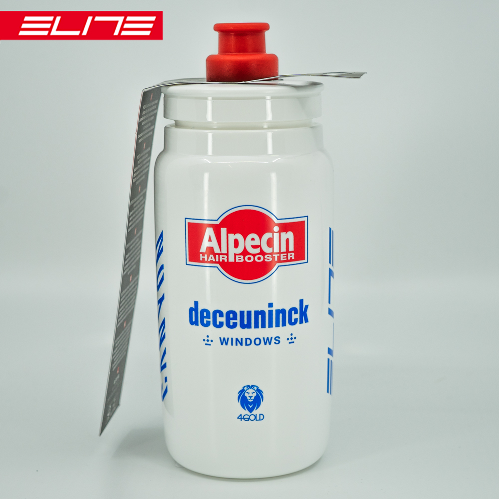 엘리트 자전거 물통 플라이 팀 운동 물병 550ml, ALPECIN DECEUNINCK - 상품 이미지