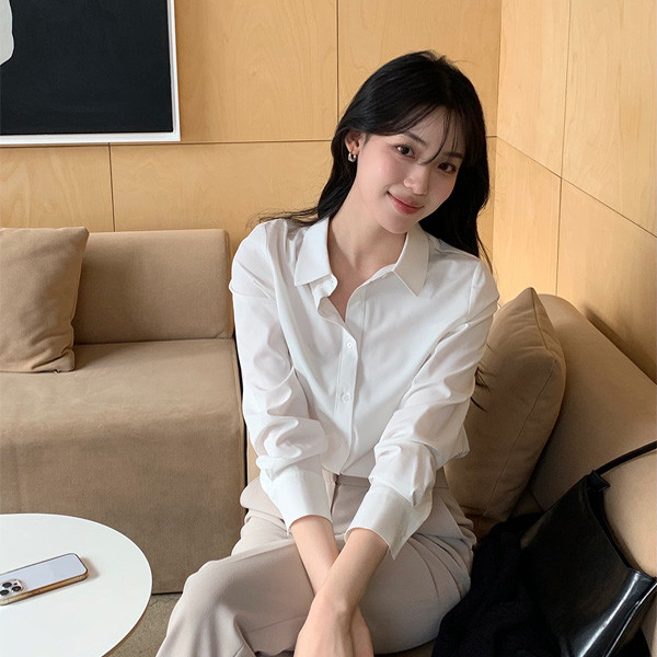 [클라비스] [찰량셔츠] 기본핏_CVYWG2301N