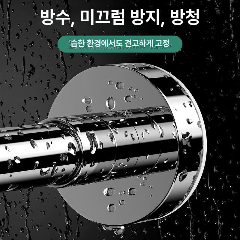 선반 지지대 하중 보조발 받침 무타공 화이트 벽면 고정 프레임 접이식 브래킷 - 상세 이미지 3