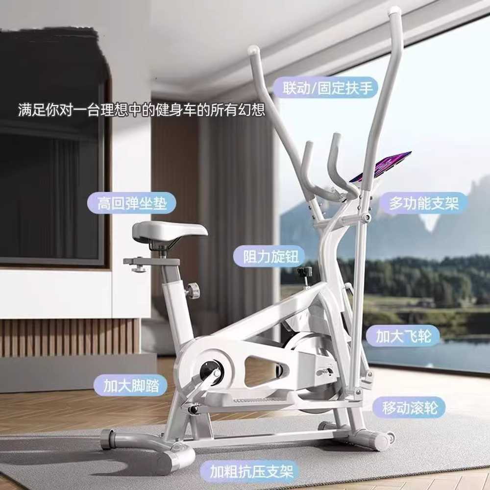 유산소 운동 기구 러닝 워커 용품 소형 일립티컬 스텝퍼 2in1 - 상세 이미지 4