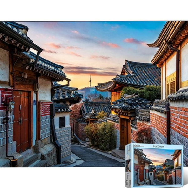 풍경 직소 퍼즐 명화 1000피스 퍼즐 힐링 취미 - 상품 이미지