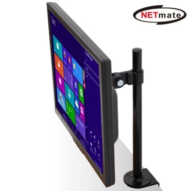 NMA- LM 13 NETmate 거치대 모니터 1단 모니터암 대암 스탠드 브라켓 듀얼 - 상품 이미지