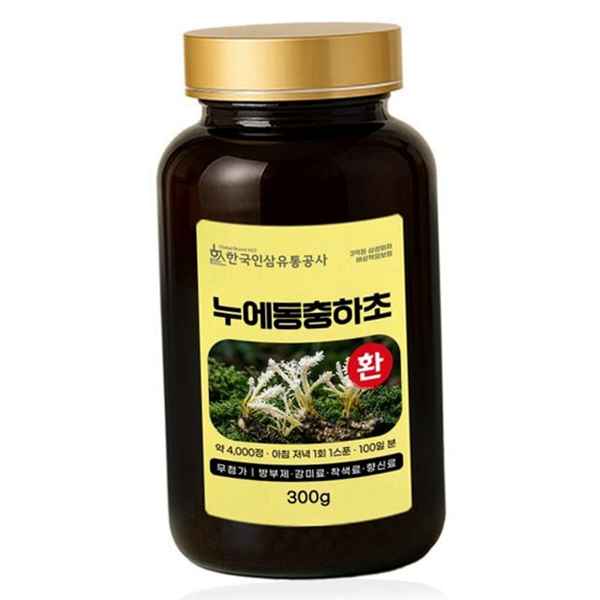 하루 누에 동충하초 환 건강 동충하초 환 국내산 선물용 건강환 - 상품 이미지