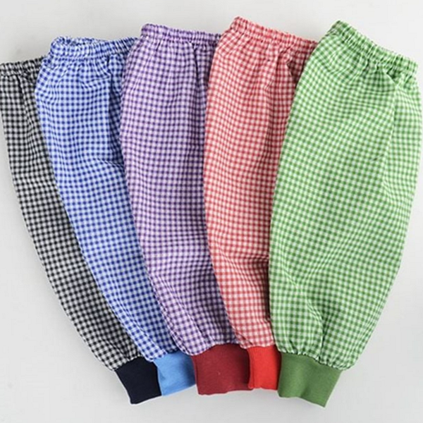 다용도 체크 무늬 토시 작업용 토시 위생 생활 간편 - 상품 이미지