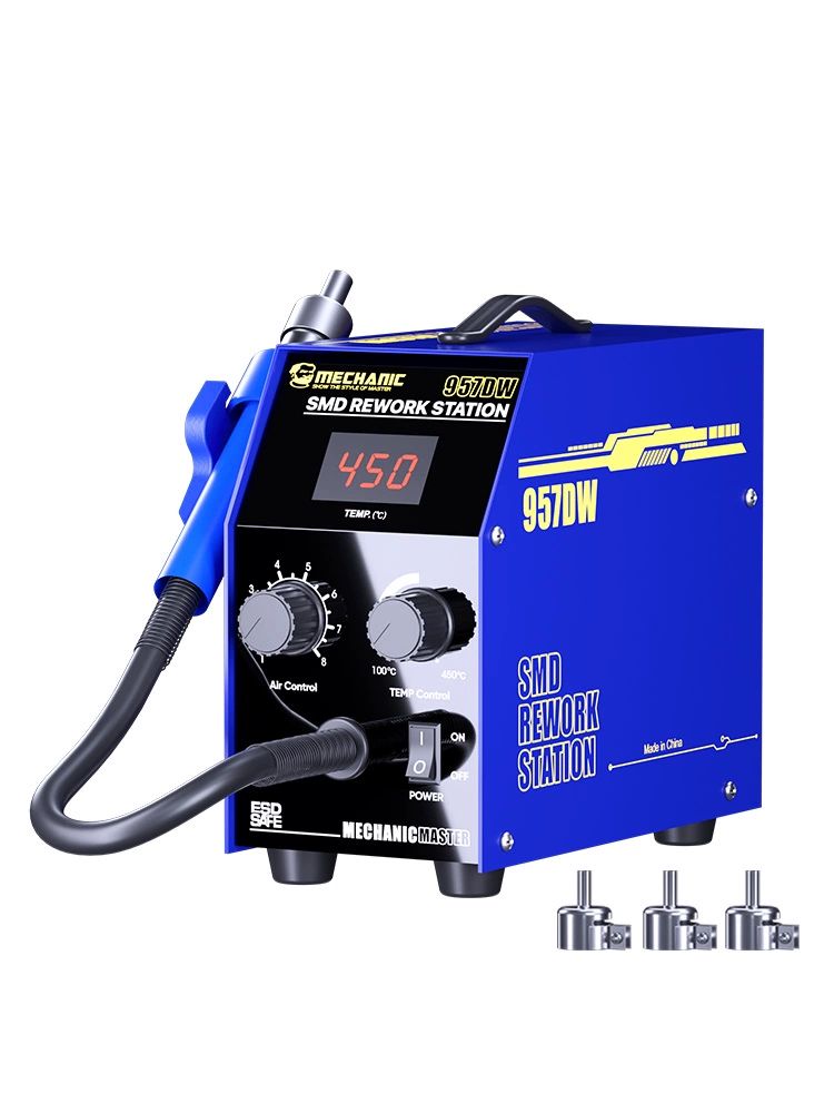 납땜 제거기 957dw mechanic 솔더링 고속 터보 가열 공기 소용돌이 헤드 - 상품 이미지