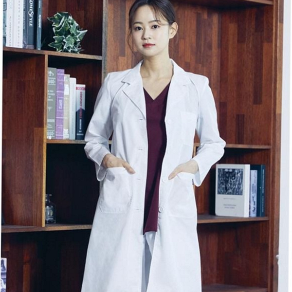 의료 남성 영양사 가운 관리사 남성 위생 가운 작업 병원 - 상품 이미지