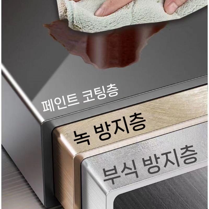 주방식기건조대 싱크대상부 수납선반 건조선반 건 그레이 65cm+먼지 캐비닛 이미지 6