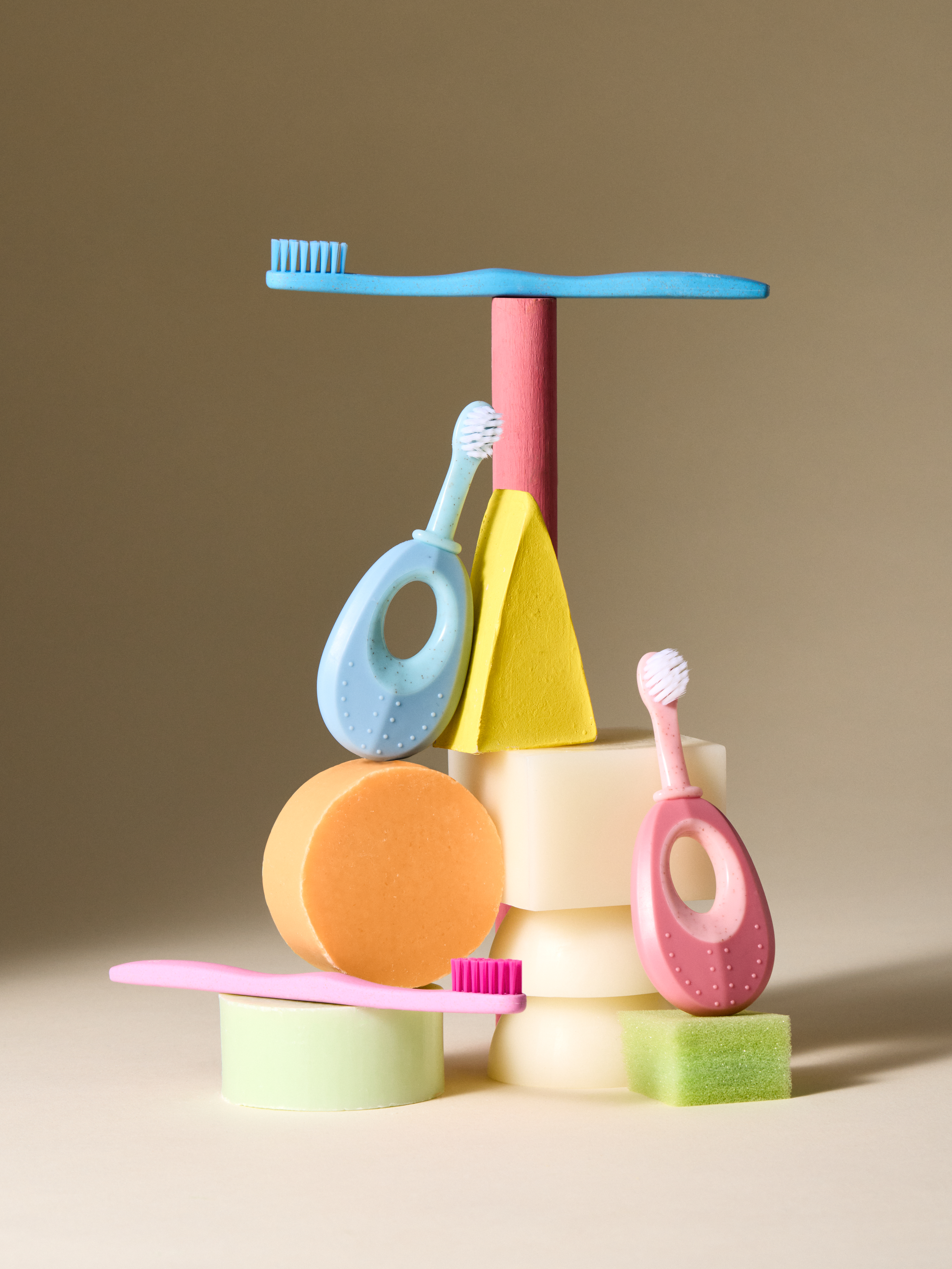 (Vegan, BPA, PFAS프리) 더험블코 험블브러쉬 플랜트베이스드 베이비칫솔 초극세모 핑크, 1개입, 1개 - 상세 이미지 3