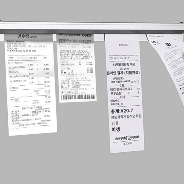 알루미늄 주문서 정리대 벽걸이 주문서 거치대 업소용 영수증 매장 - 상품 이미지