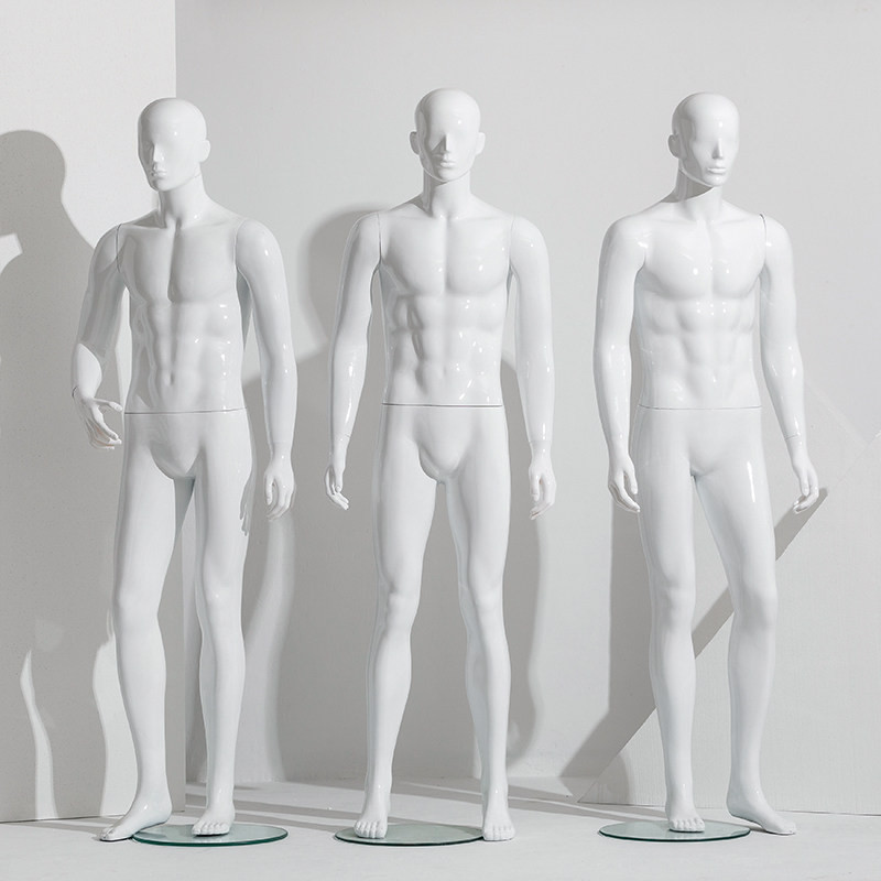 남성 마네킹 전신 블랙 촬영 디스플레이 근육 바디 정장 운동 - 상세 이미지 5