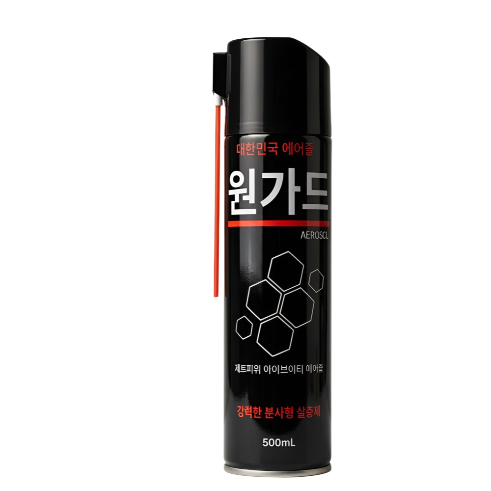원가드에어졸 말벌 퇴치 스프레이 살충제 벌 퇴치제 500ml - 상품 이미지
