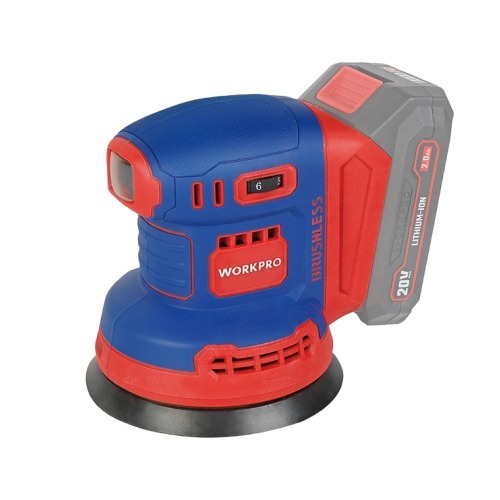 워크프로 20V 샌다기 125mm WP392203 (베어툴) 6단모드 12000RPM 샌딩기 본체만 - 상세 이미지 2