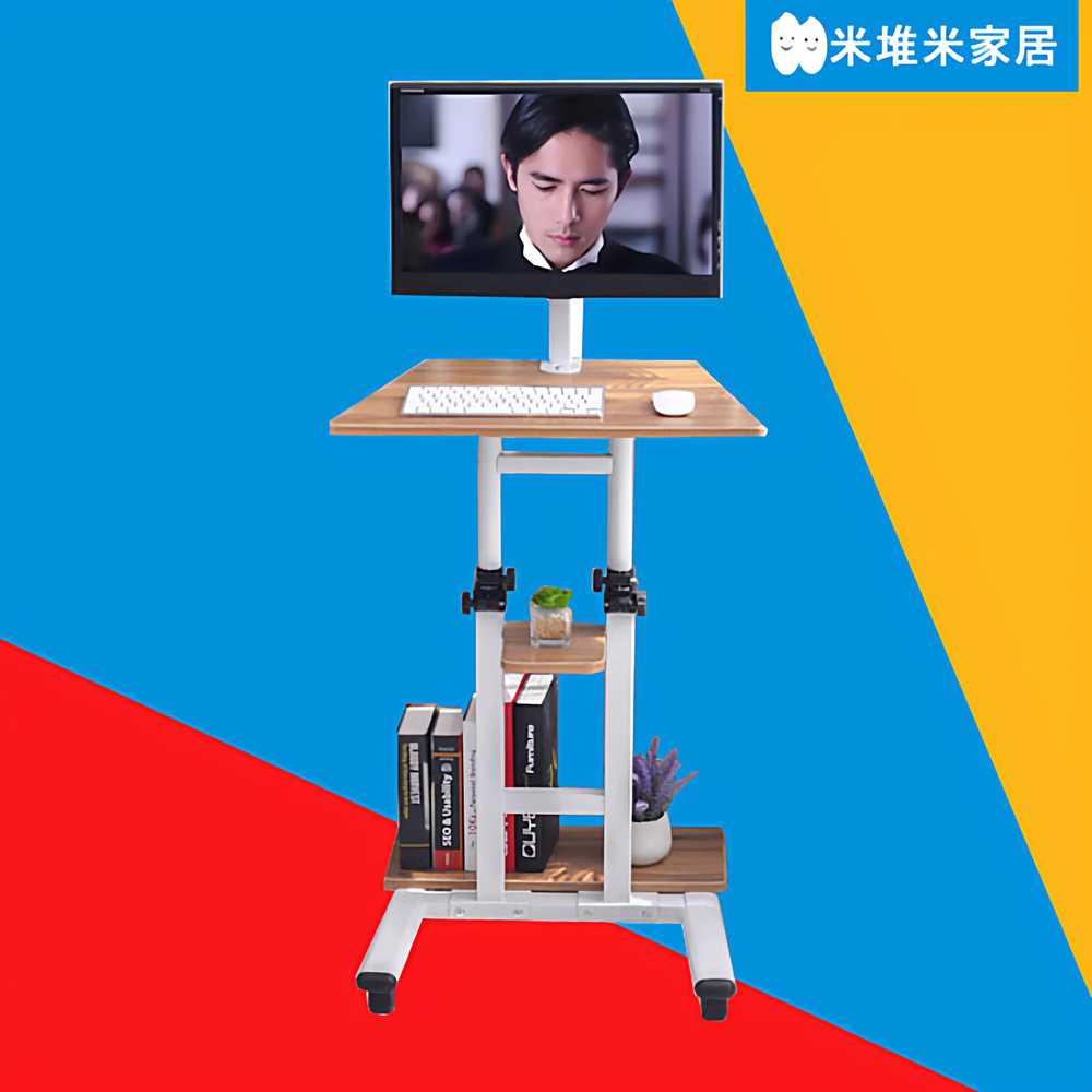 컴퓨터 이동형 거치대 노트북 필기용 스탠딩 데스크 - 상세 이미지 2