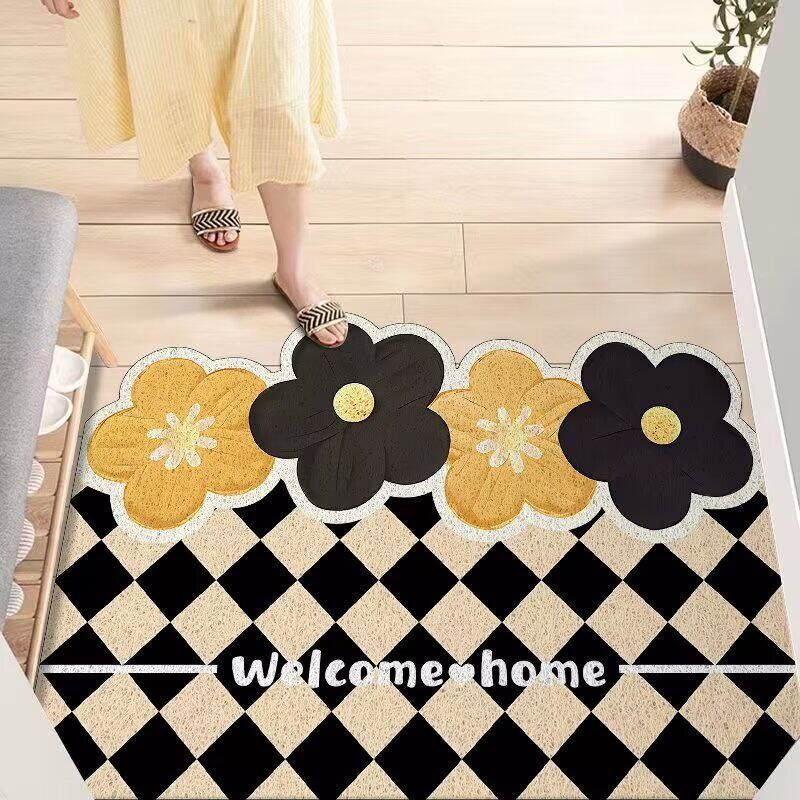 현관매트 코일 바닥 아파트 출입구 바닥 미끄럼방지 따뜻한 블루 80x80cm 이미지 6