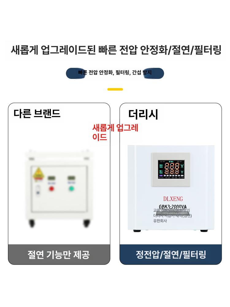 변압기 변환기 전압 조정기 트랜스 도란스 전력 출력 - 상세 이미지 4