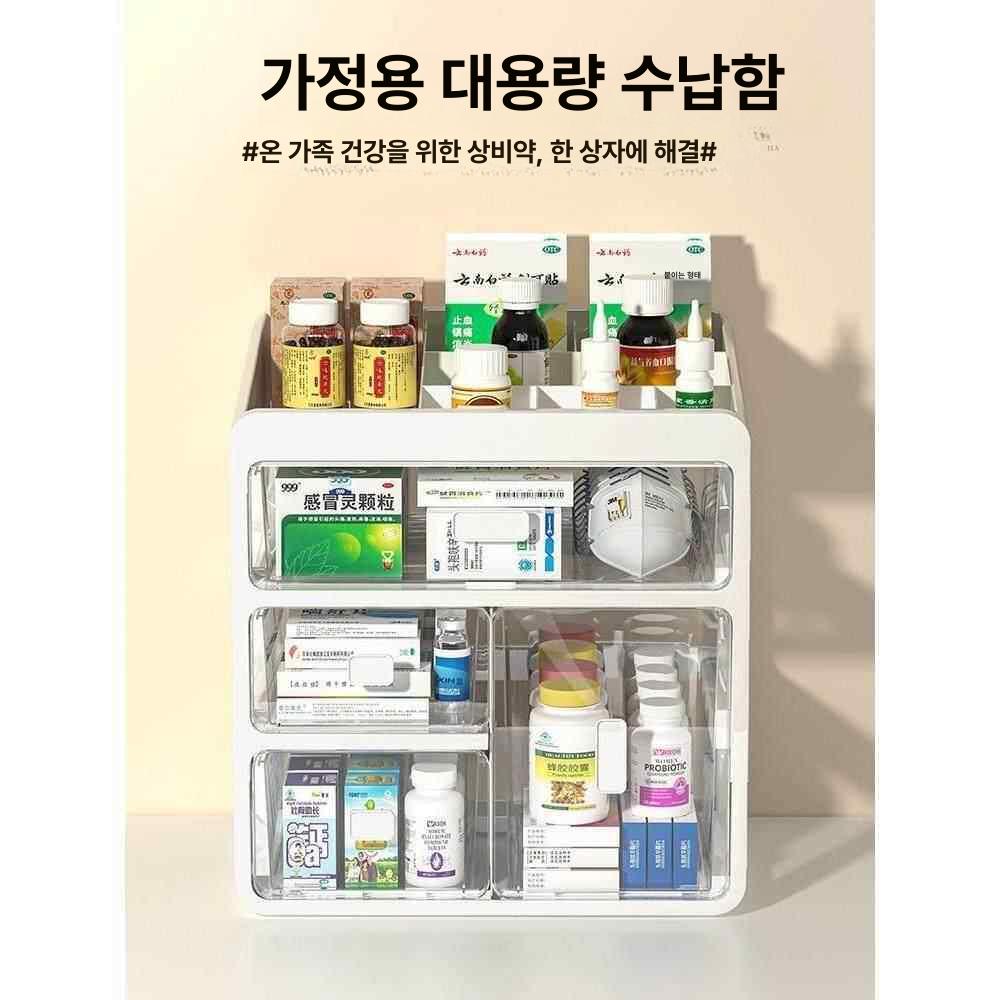 약상자 봉투 보관함 약 식탁 케이스 약정리함 정리 - 상세 이미지 5
